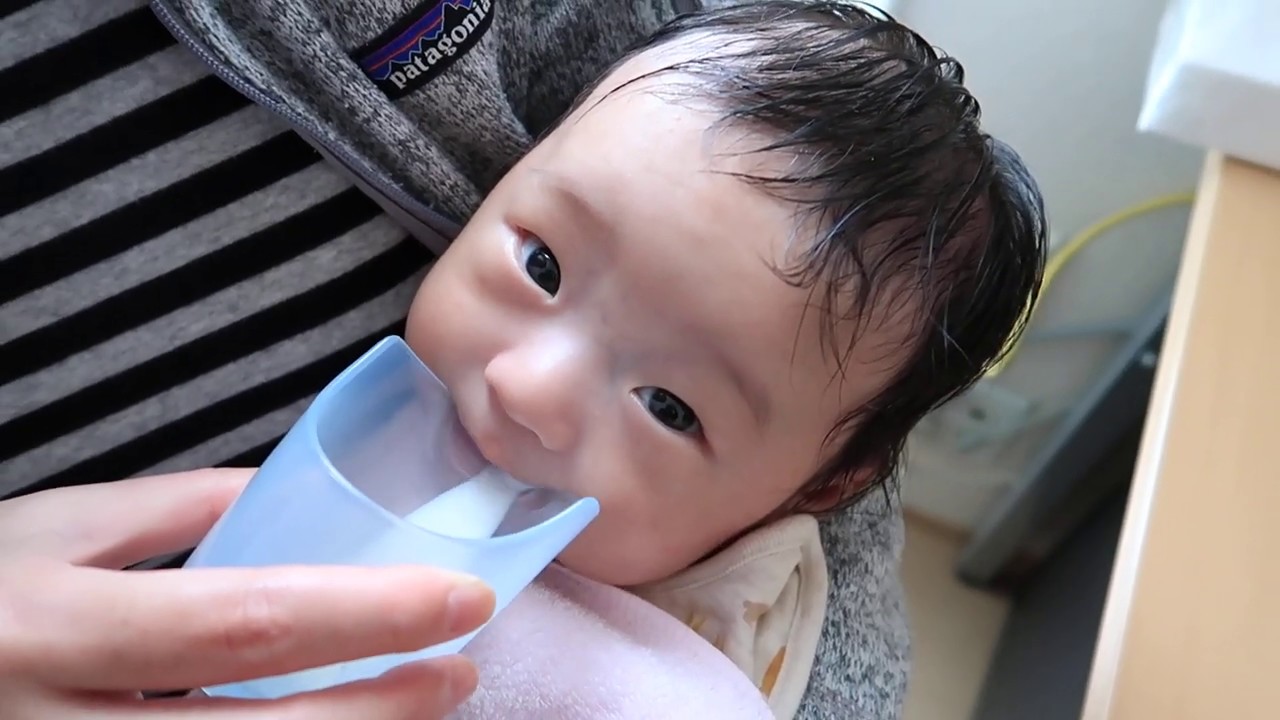 How to Cup Feeding to an Infant, newborn