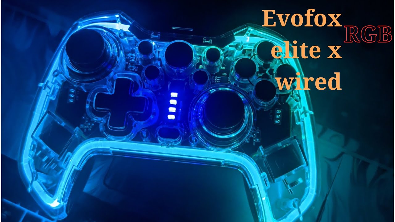 Evofox elite x wired rgb game controller Linux and android test