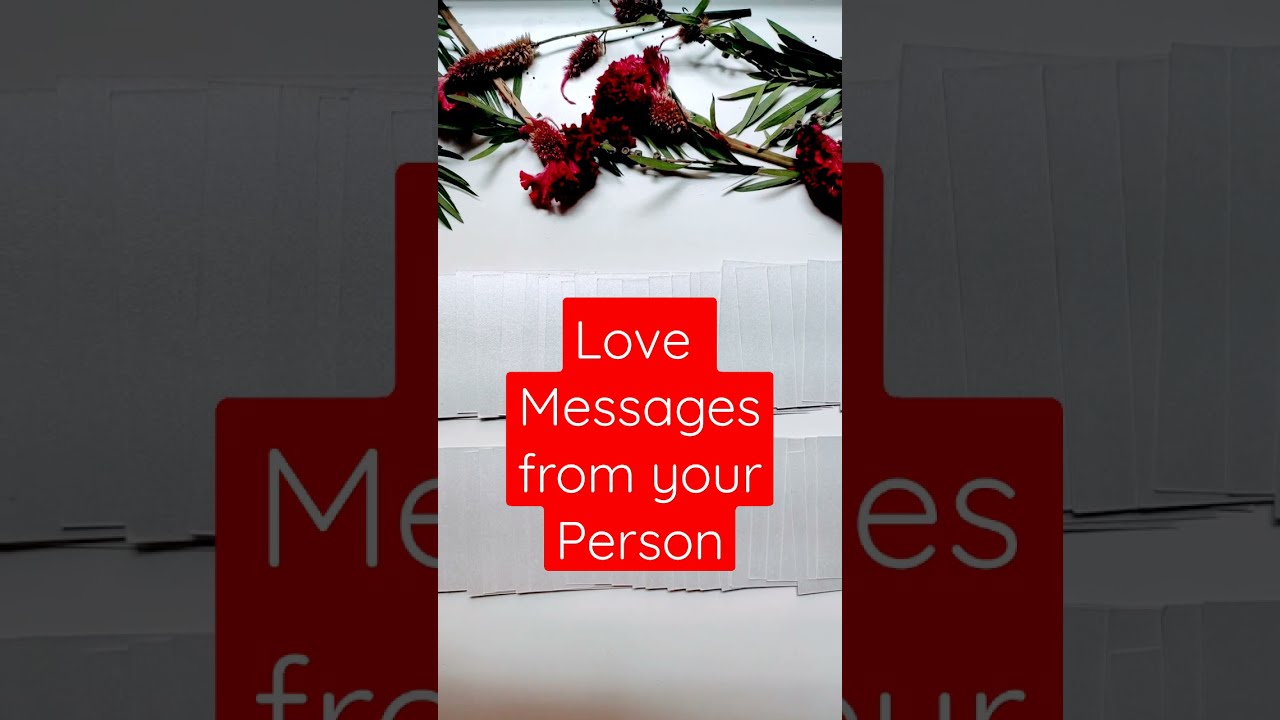 Channelled Messages of Love ❤️ From ur Person ❤️ What they want to tell you? Pick a Card Tarot Read🔮
