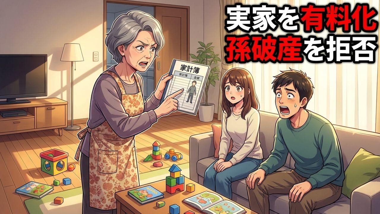 実家を有料化します！孫疲れで倒れた59歳主婦の「絶縁覚悟」の逆襲