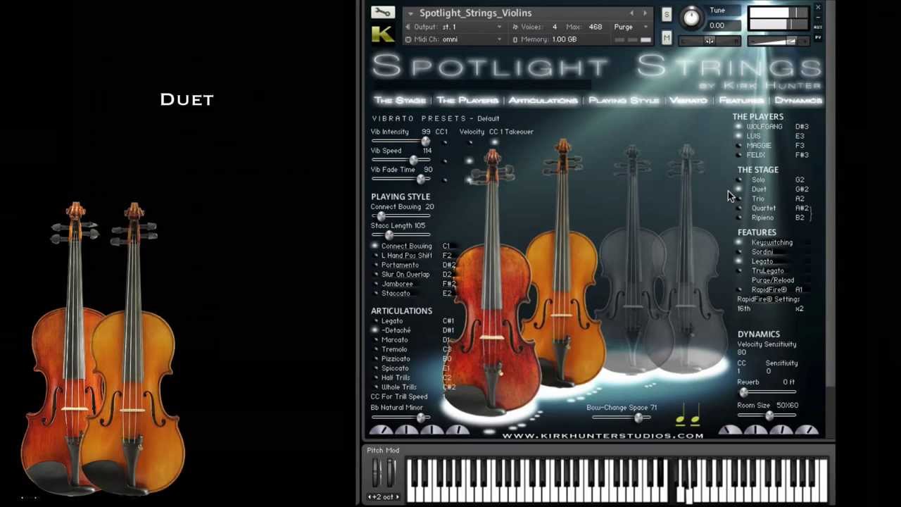 Spotlight Strings Teaser