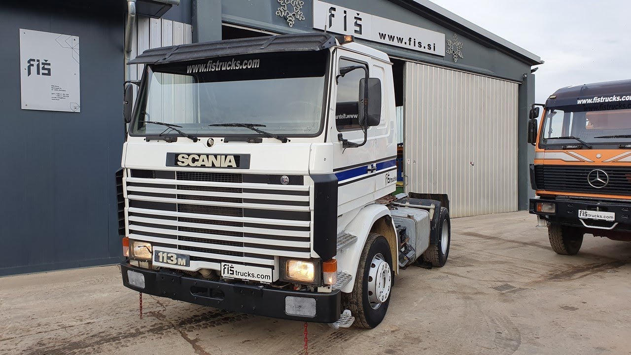 SCANIA 113M 320 TRACTOR UNIT - FIŠ TRUCKS SLOVENIA