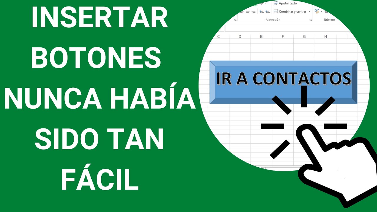 COMO INSERTAR BOTONES EN EXCEL En 5 SEGUNDOS