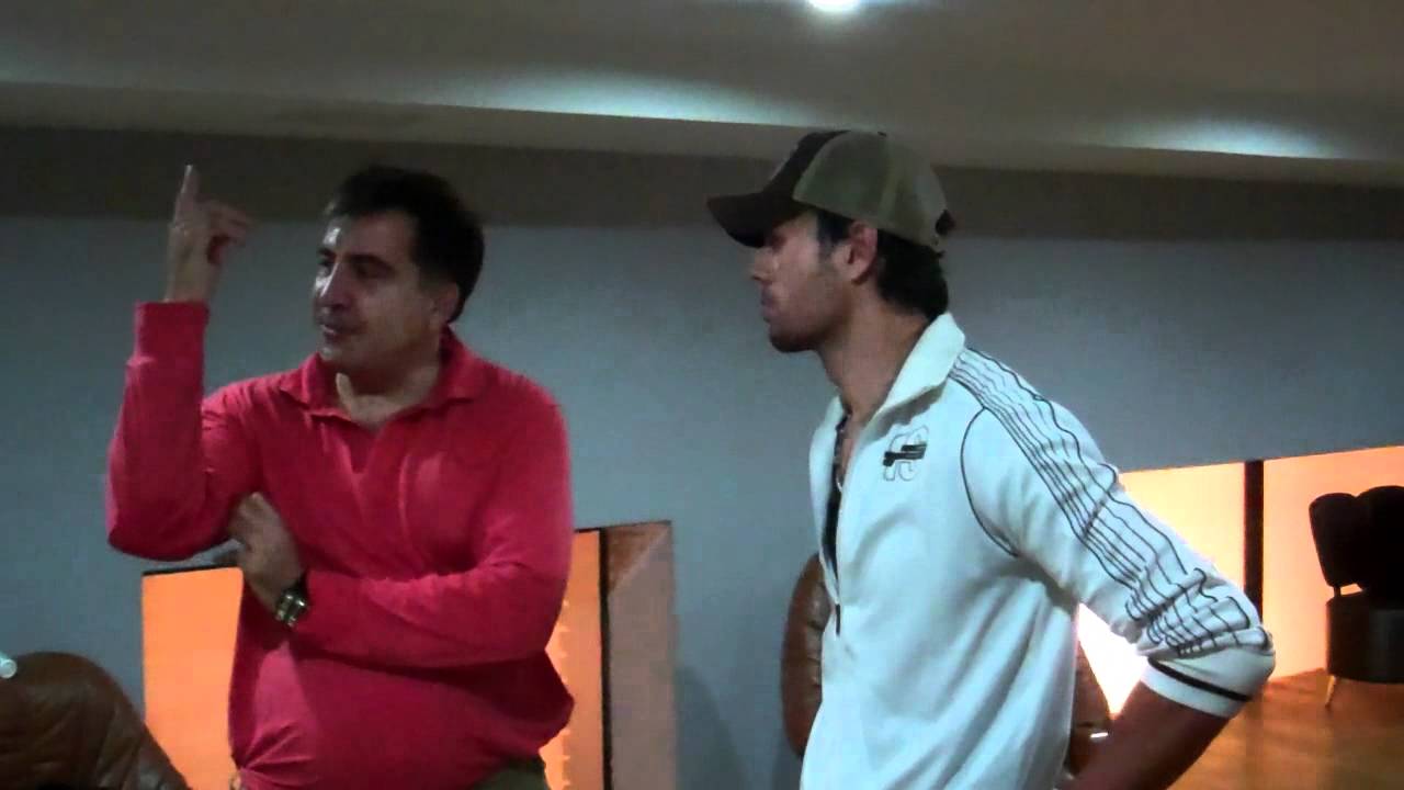 Enrique Meets the President of Georgia