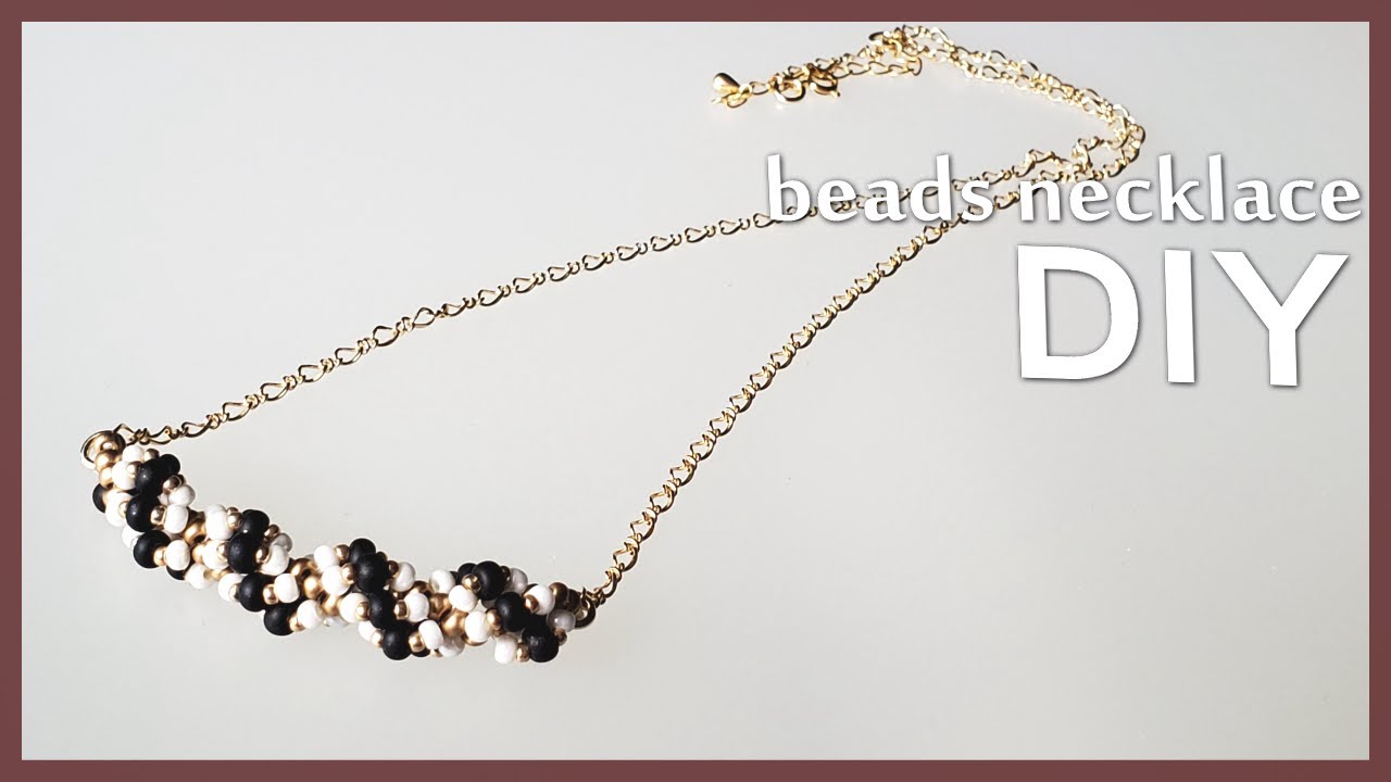 【💎✨スパイラルネックレスの作り方】意外とカンタン♪ diy necklace