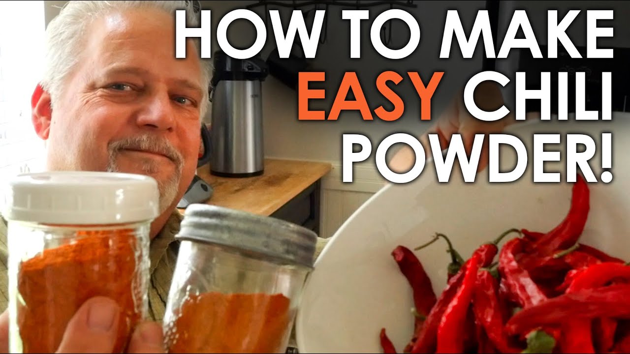 How to Make EASY Chili Powder || Black Gumbo