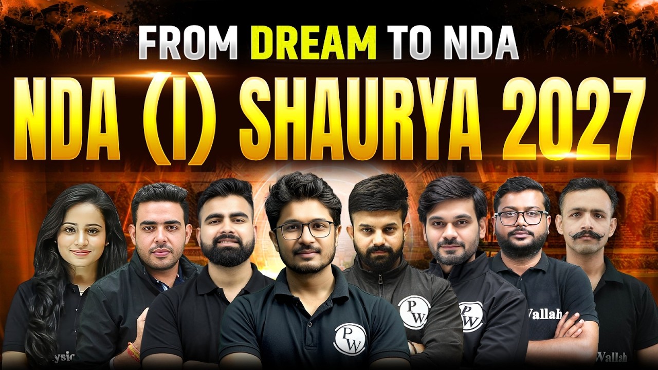THE PATH TO NDA BEGINS HERE | LAUNCHING NDA (I) SHAURYA 2027