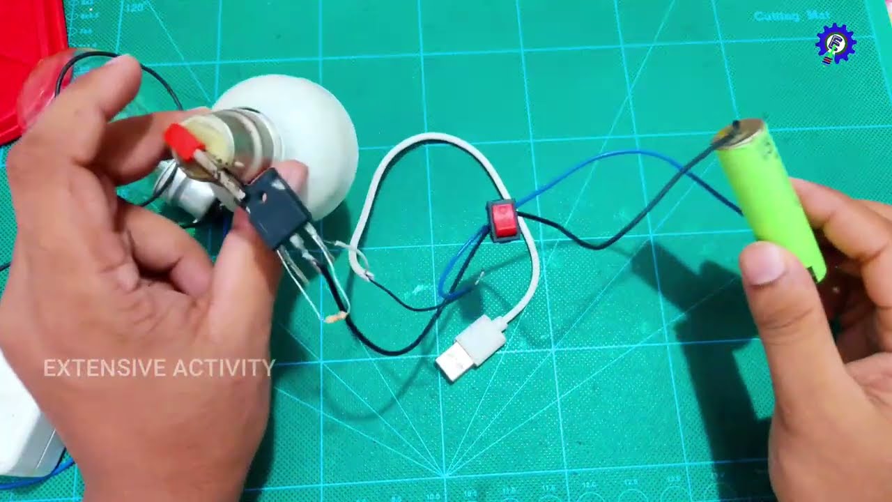 Convert 3.7V DC to 220V AC | Simple Inverter Circuit Diagram