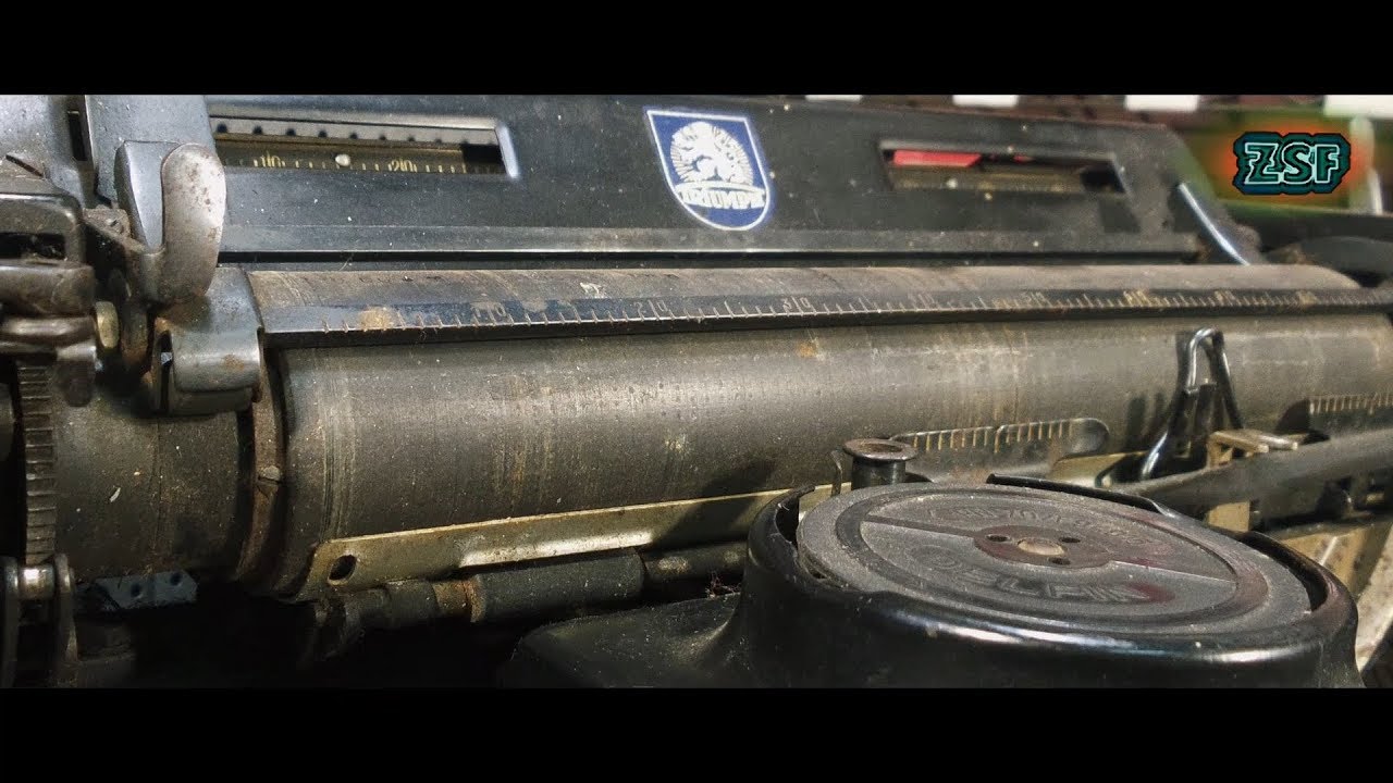 Triumph Standard 12 1944 rok - Renowacja Maszyny do Pisania