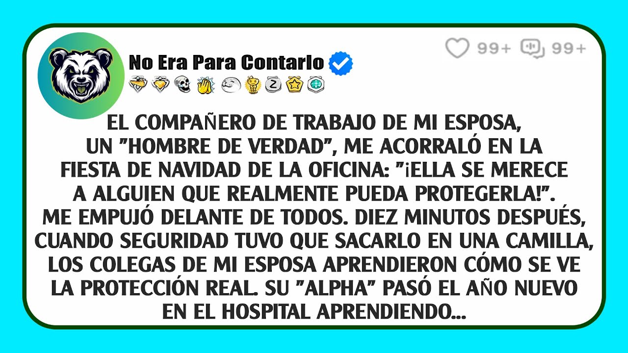 El compañero de trabajo de mi esposa, un 