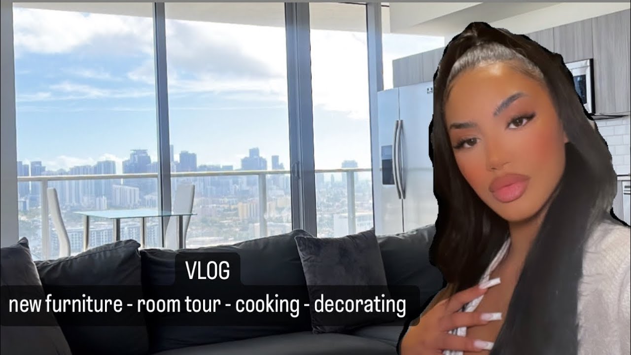 Day in my life : semi furnished apartment tour, life update & more!