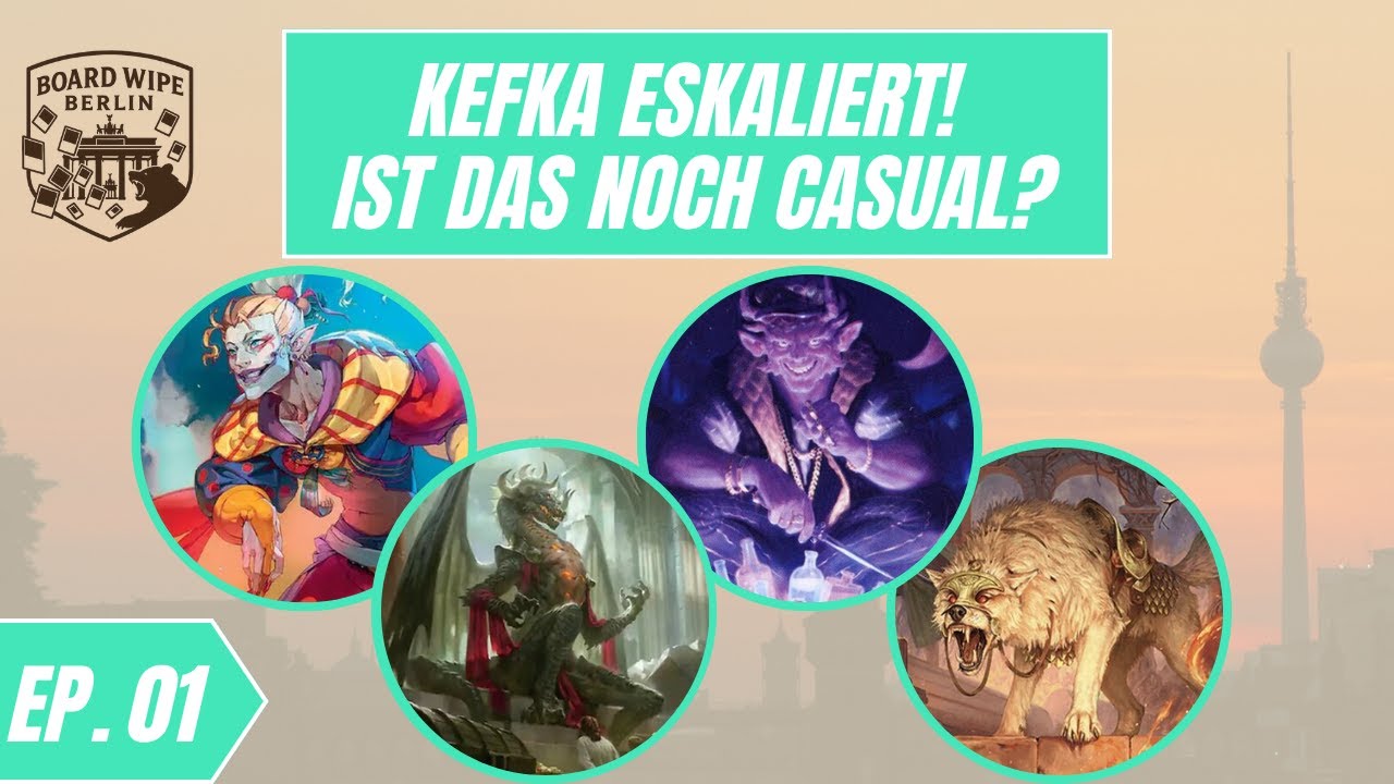 Wer hat Angst vor Clowns? Kefka vs. Henzie, Korvold & Voja | Commander Game Ep. 01