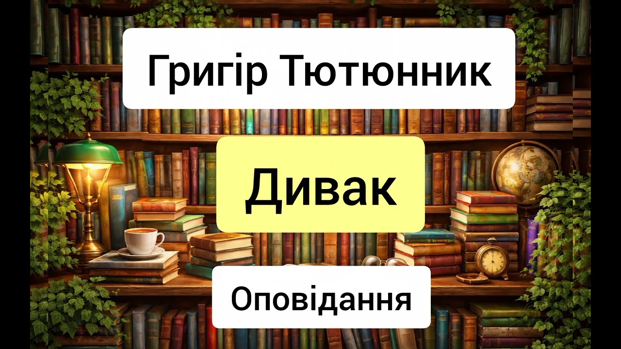 Дивак - Григір Тютюнник - оповідання - аудіокниги українською
