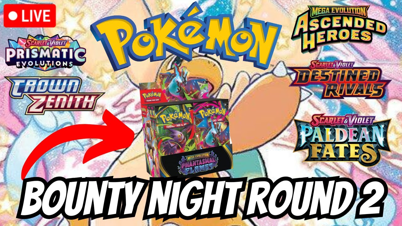 LIVE Pokemon RIP N SHIP! BOOSTER BOX BOUNTY NIGHT!