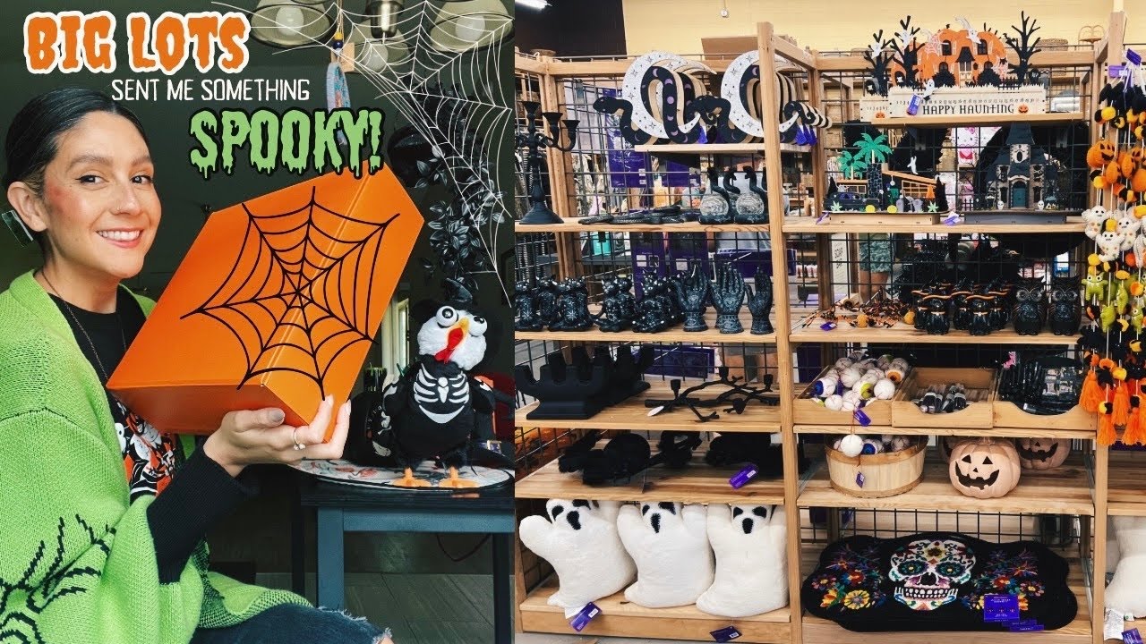 World Market HALLOWEEN Shop W/ Me!🎃 + Big Lots Sent Me Something SPOOKY!🖤
