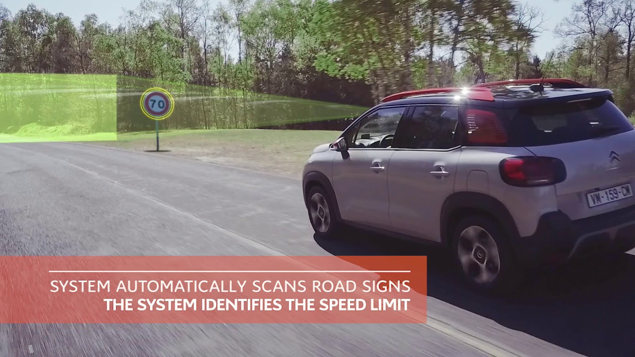 C3 Aircross SUV: Speed limit recognition and recommendation