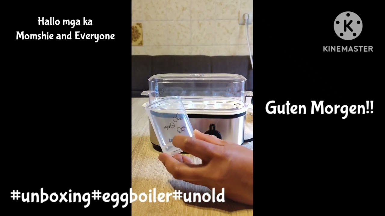 UNBOXING UNOLD MINI| EGG BOILER|EASY TO USE AND AFFORDABLE PRICE|