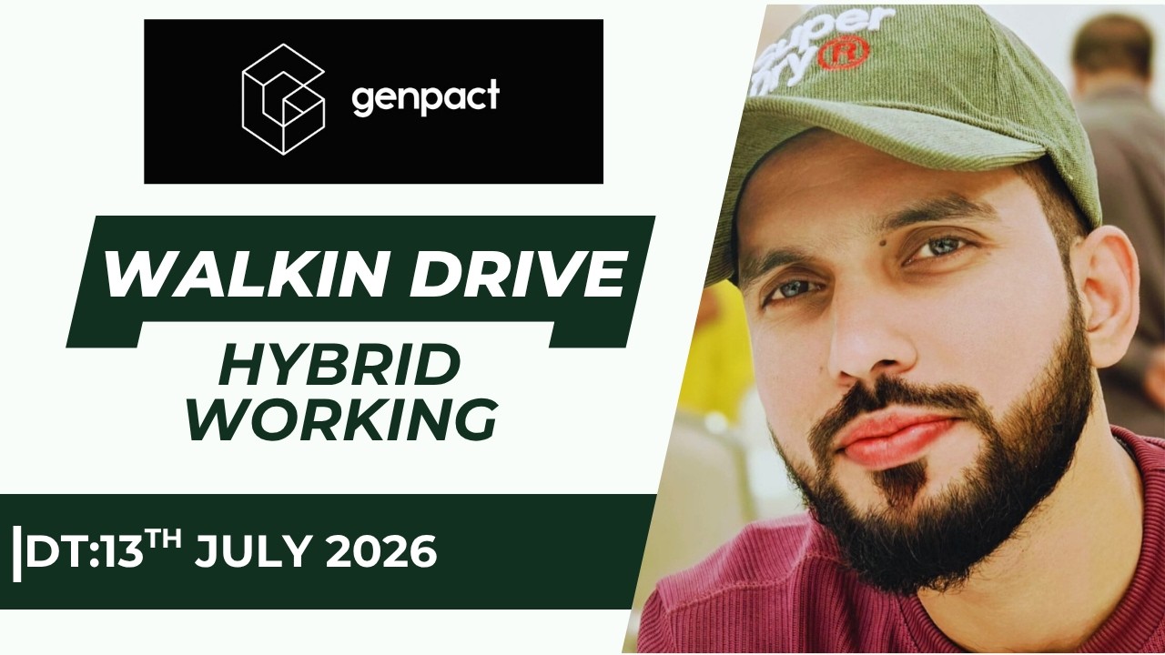 Genpact Mega Walk-in Drive