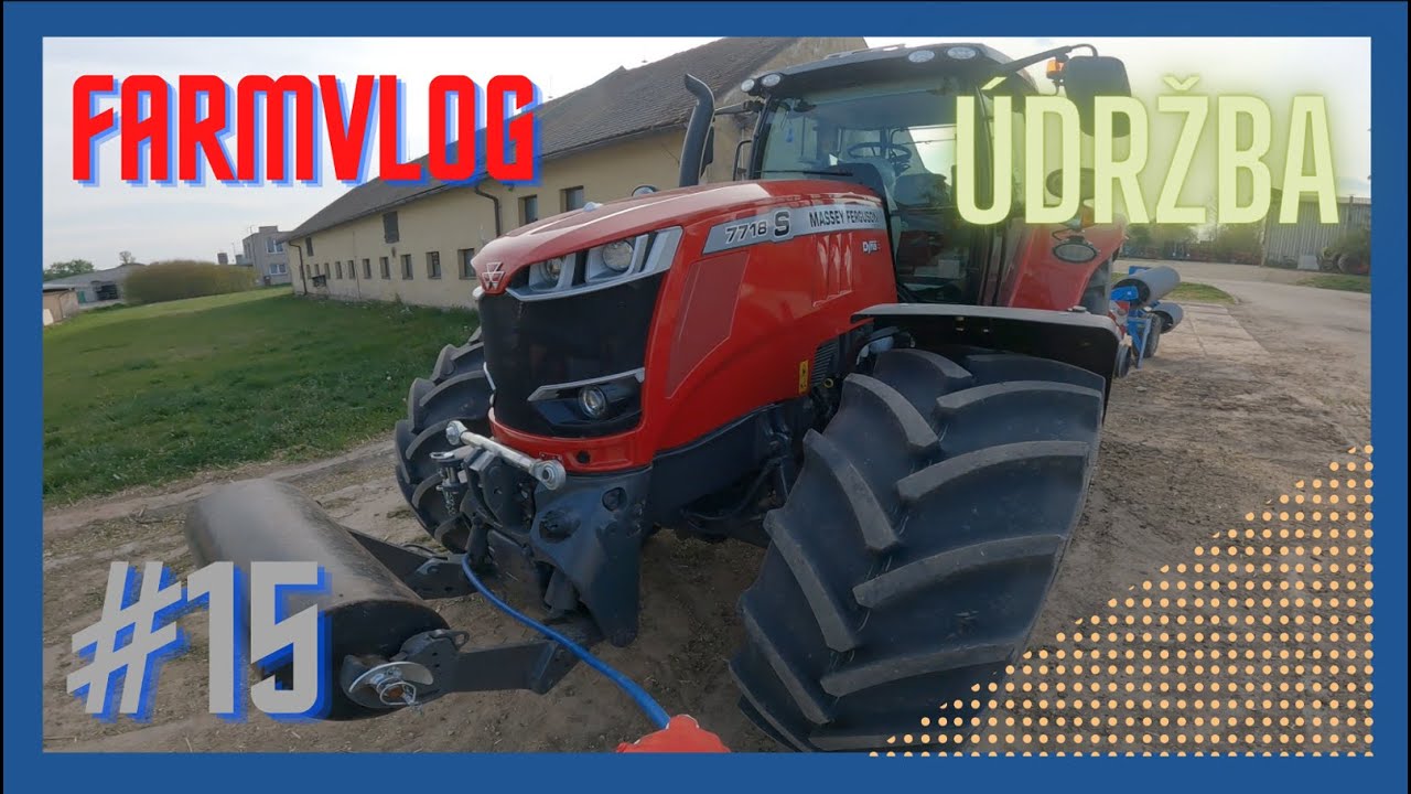 🚜🚜🚜 Údržba / Massey Ferguson / FarmVlog#15 / Foukání Traktoru  🚜🚜🚜