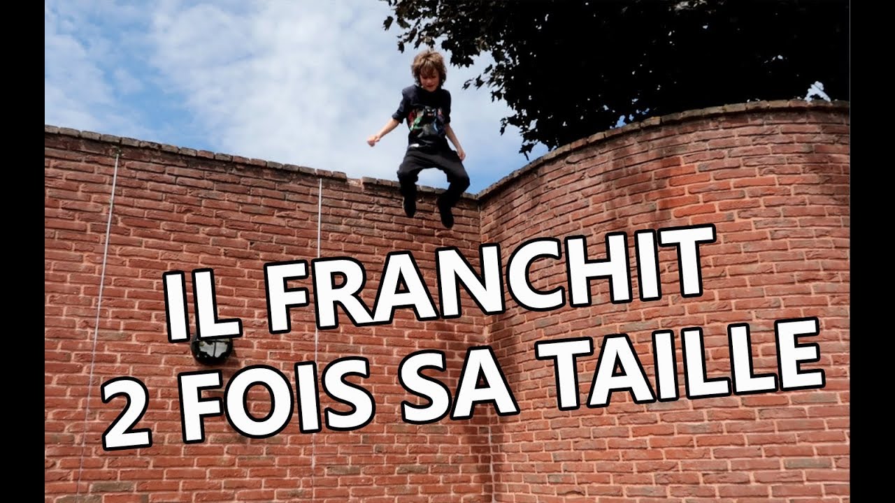 BRUCE PK - 2 fois sa taille - Challenge au Passe Muraille