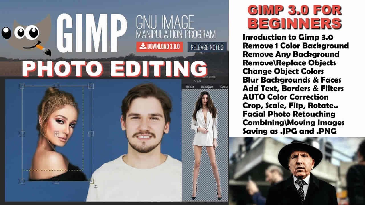 How to Use Gimp 3.0.  Photo Editing for Beginners 2026.  #gimp #gimptutorial #photoediting