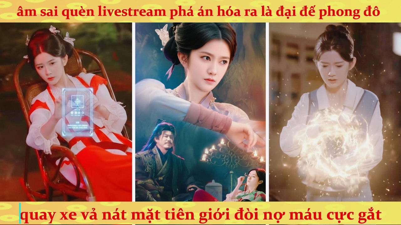 Nữ Đế địa phủ xuống trần livestream bắt tội phạm kiếm công đức cực gắt