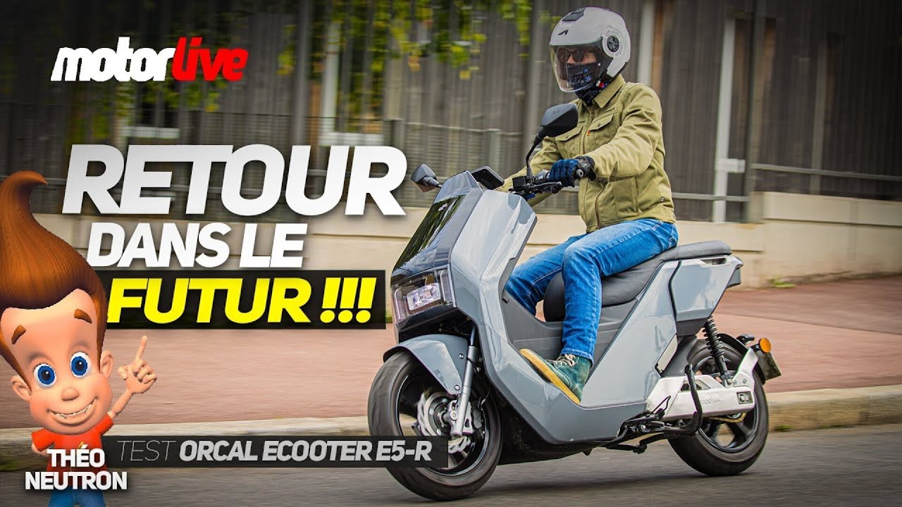 ORCAL ECOOTER E5-R : retour dans le futur !!!  - MOTORLIVE