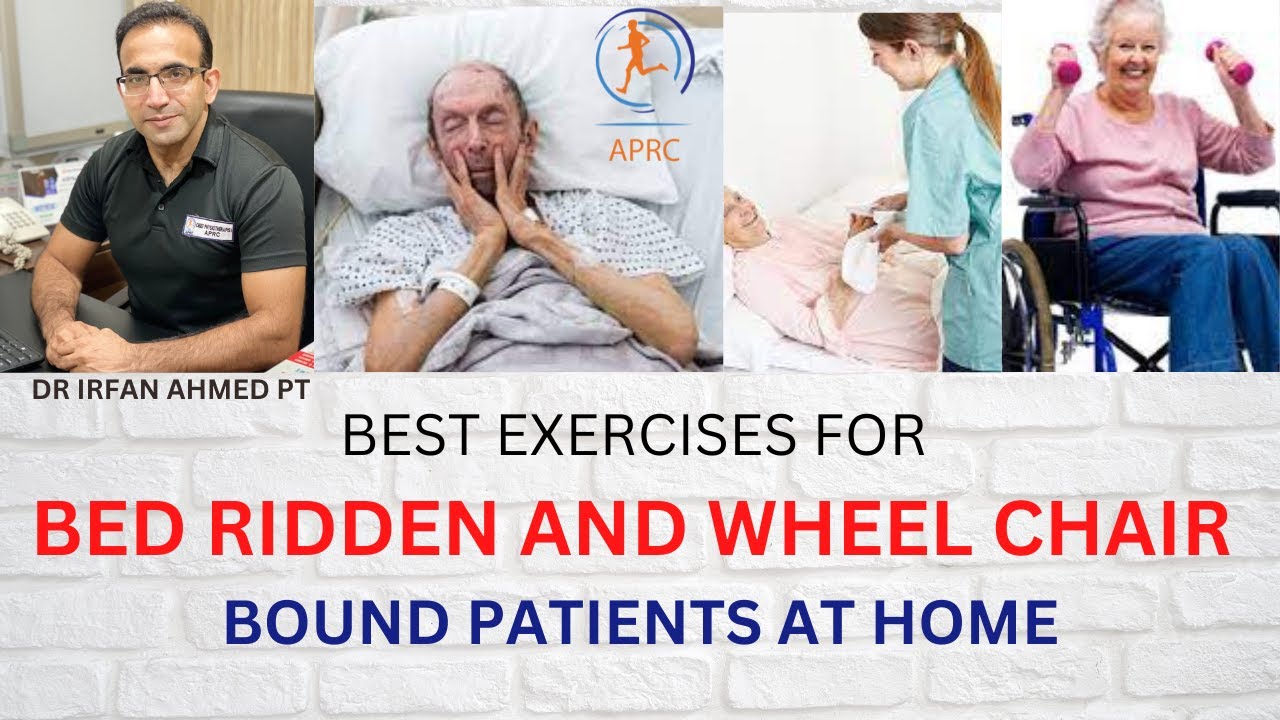 Best Exercises & Physiotherapy guidelines for bed ridden & wheel chair bound patients | Urdu | Hindi