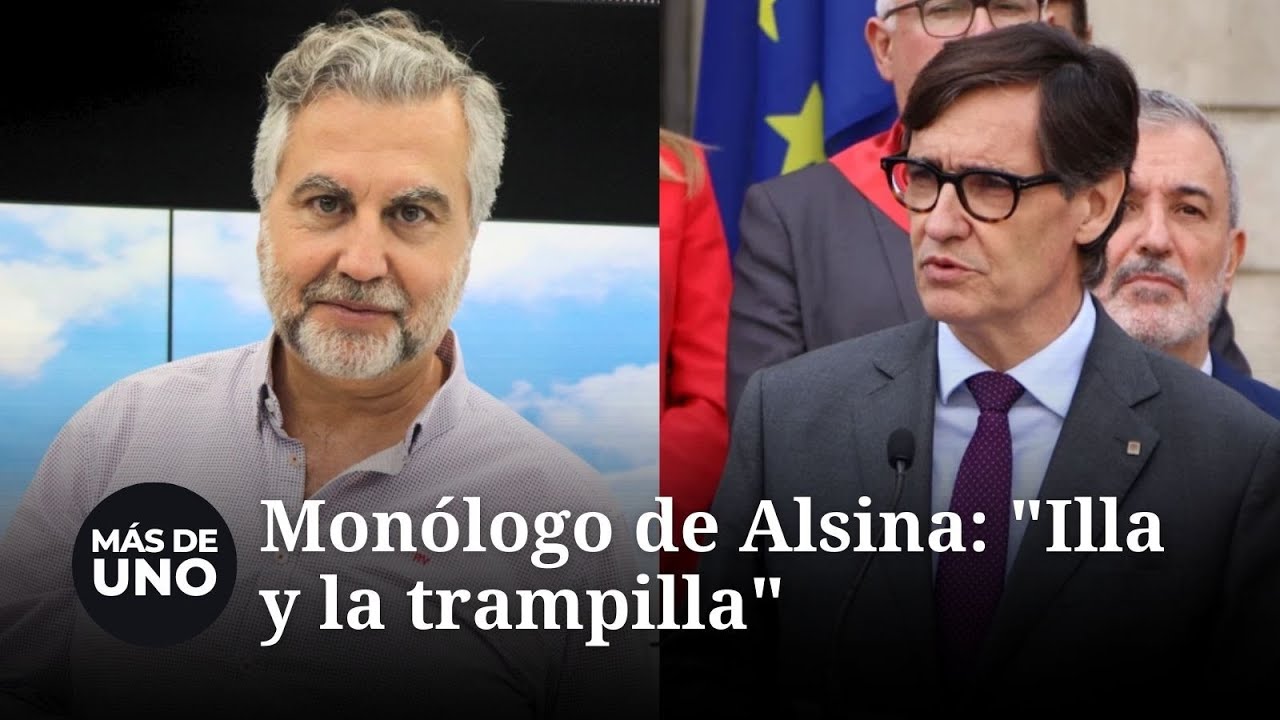 Alsina analiza en su monólogo la reunión entre Illa y Puigdemont: 