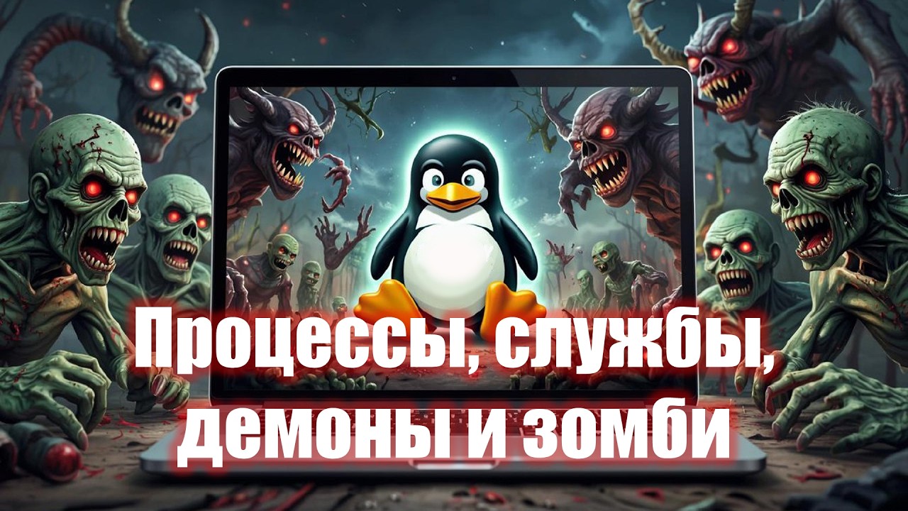 3. Процессы, службы, демоны и зомби | Операционные системы и сети 2025