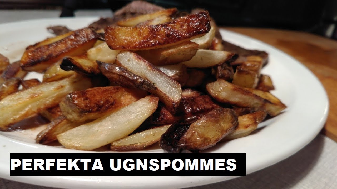Pommes Frites - Perfekta Ugnspommes!