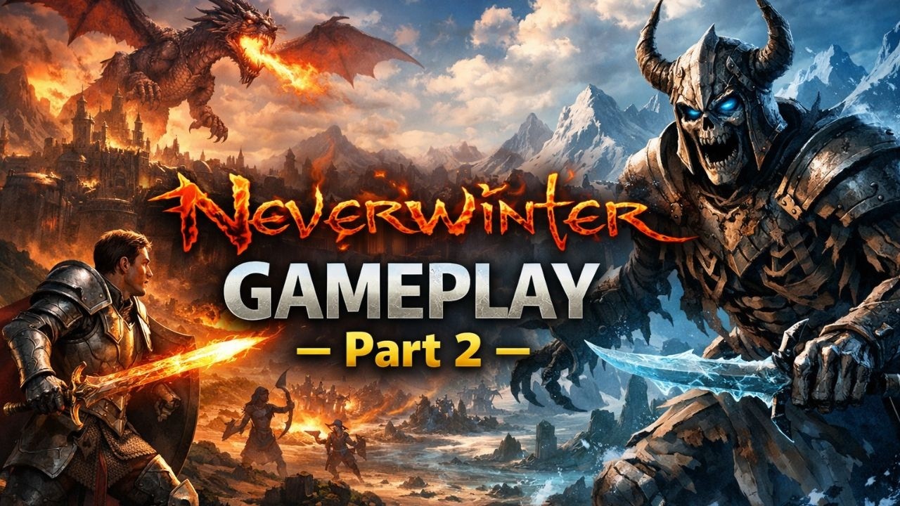 NEVERWINTER Gameplay – Part 2 |  the  Adventure continues  (No Commentary)