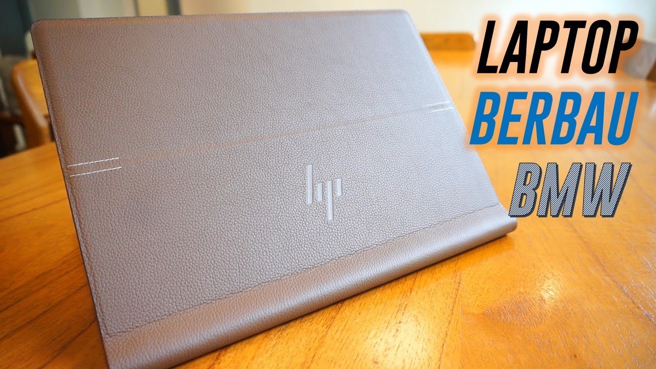 Laptop Berlapis Genuine Leather!! - HP Spectre Folio