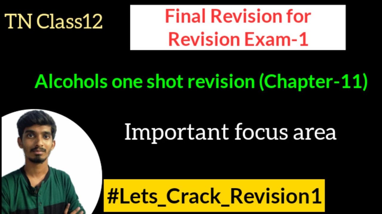 Final revision for Revision Exam-1|Alcohols in one shot|Chapter-11