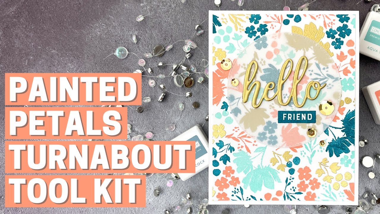 Painted Petals Turnabout Tool Kit - Concord & 9th
