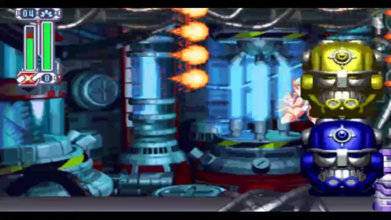 Megaman X4 Final Boss , Reaper , Gunner/Earth Sigma | Zero
