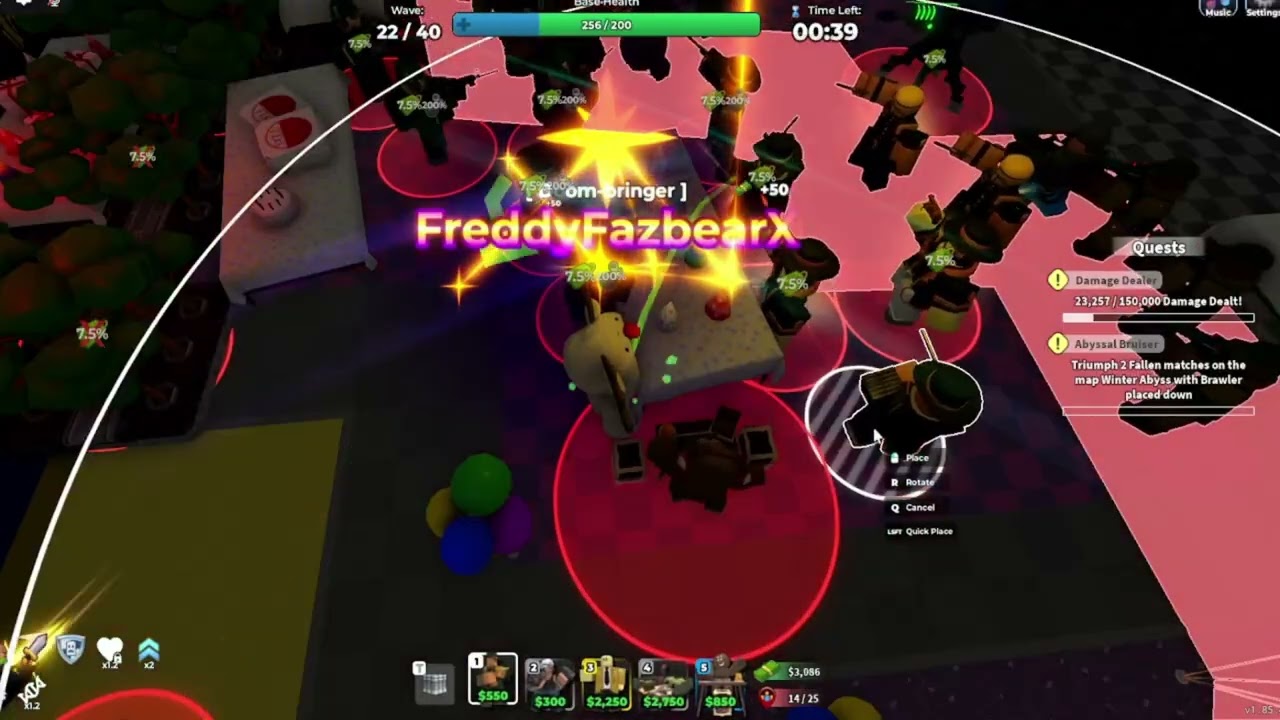 How i beat the Pizza party in TDS Trio | Roblox