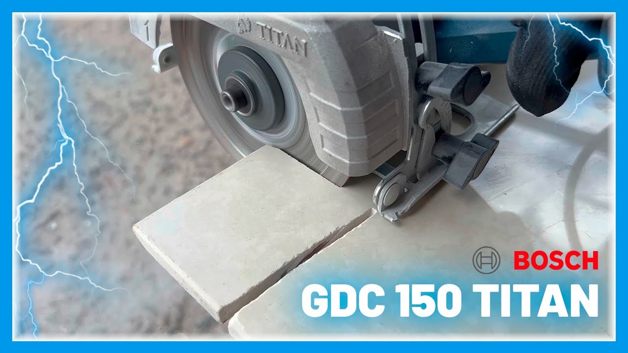 CORTE RÁPIDO É: BOSCH GDC 150 TITAN | Grantools