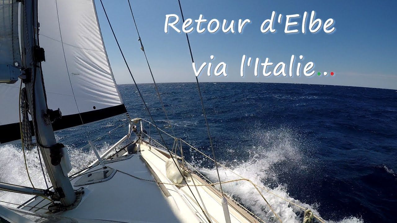 Retour d'Elbe via l'Italie et la côte d'Azur