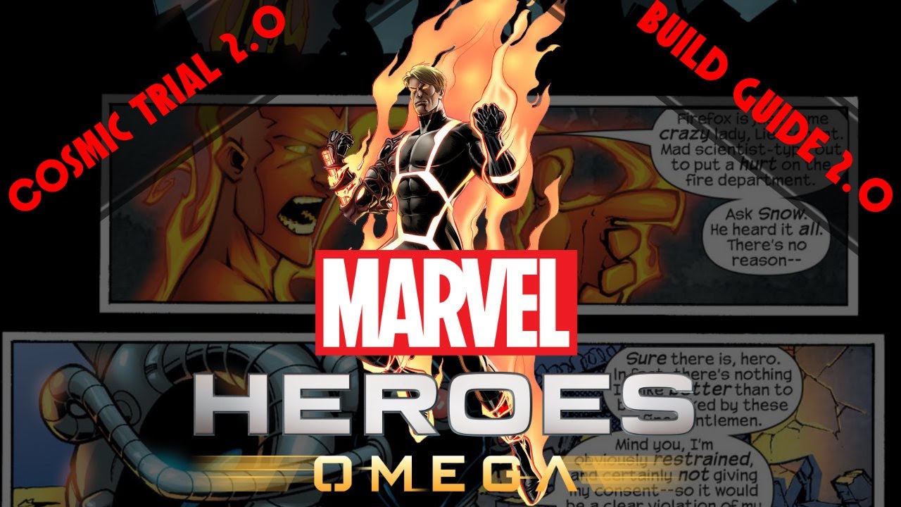 Marvel Heroes Omega: Human Torch Cosmic Trial & Build Guide 2.0