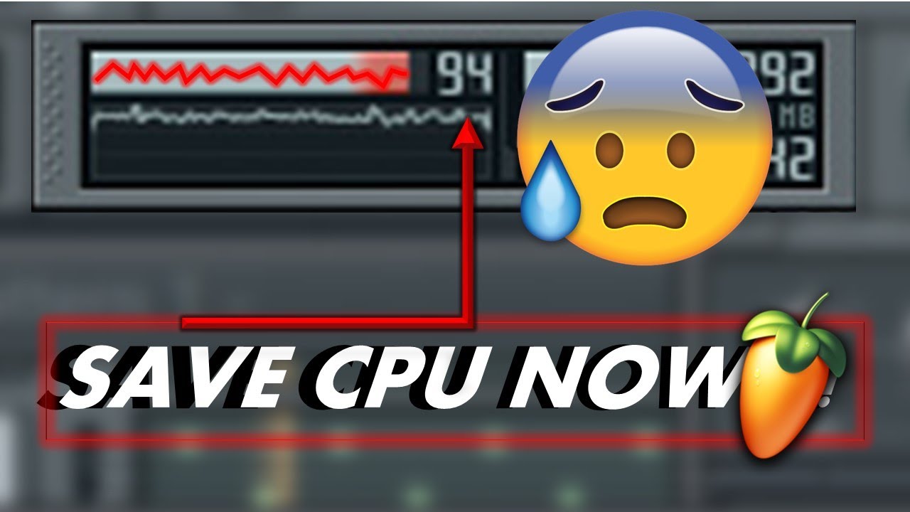 How to save CPU in FL Studio|| 5 hack tips🔥🤯🥵