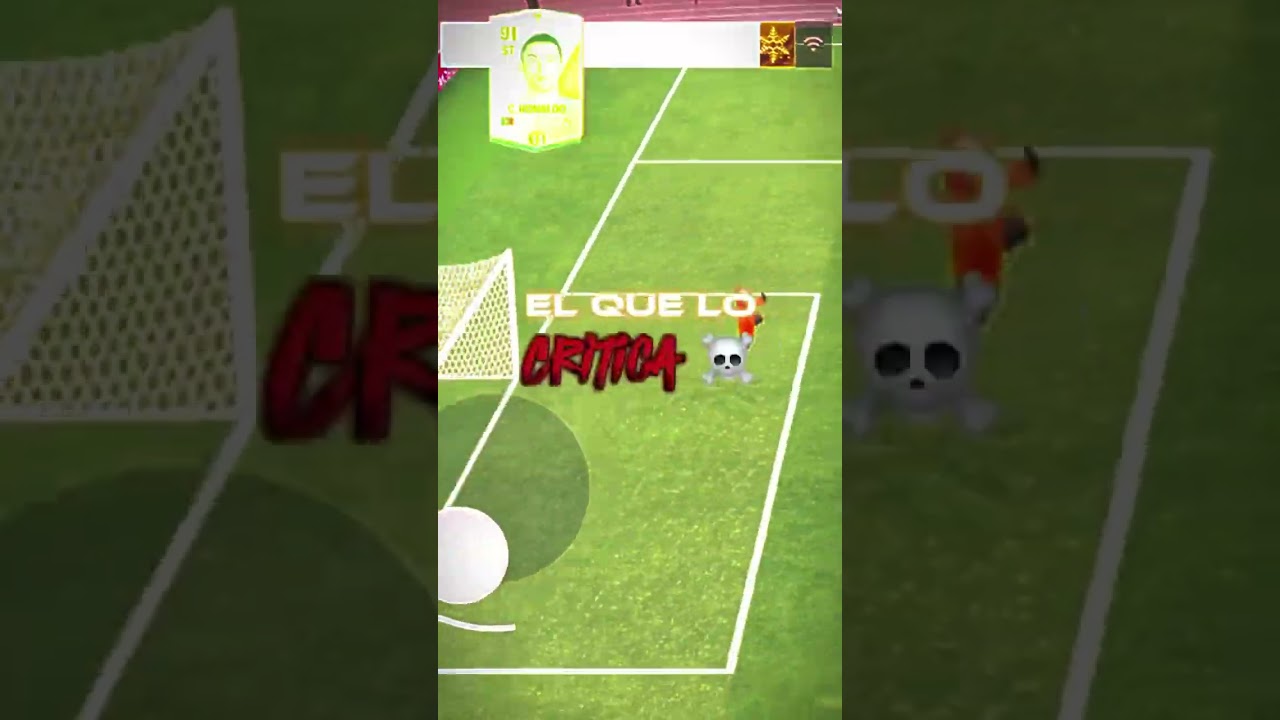 Critica #football #fifa #fcmobile #messi #ronaldo
