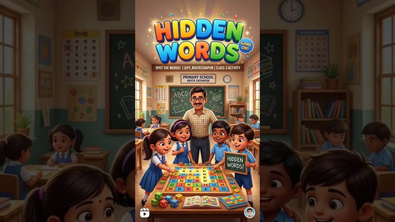 Hidden Words in WATERMELON #trending #ytshorts #shorts #funny #school #primaryschool #activity