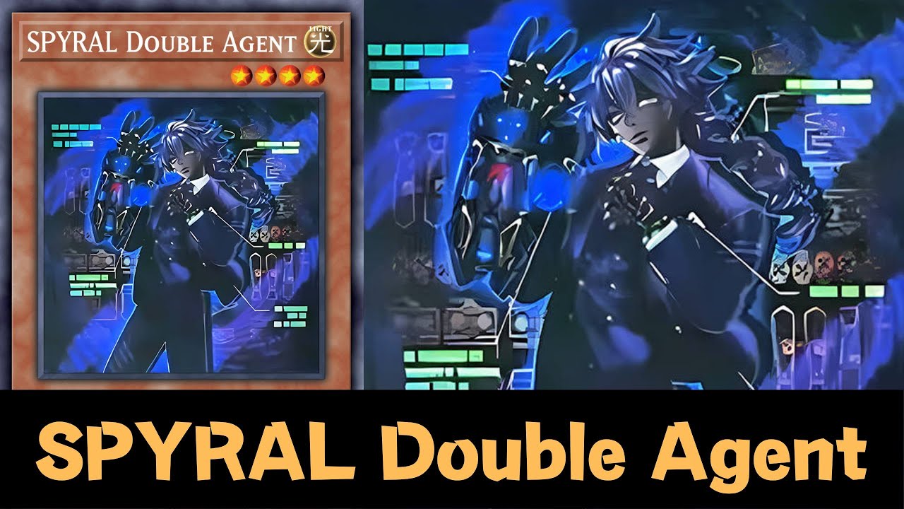 NEW SPYRAL!! SPYRAL Double Agent DECK |  25th Anniversary Tin  Dueling Heroes Mega Pack | - YGOPRO