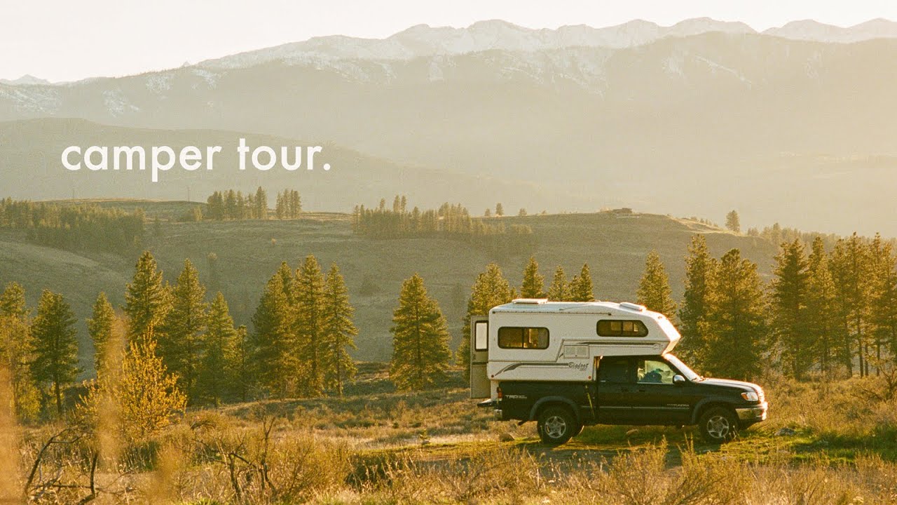 Truck Camper Tour | Renovated Bigfoot 1500 611 + First Generation Toyota Tundra