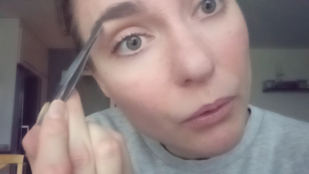 ASMR- Doing your brows (personal attention)