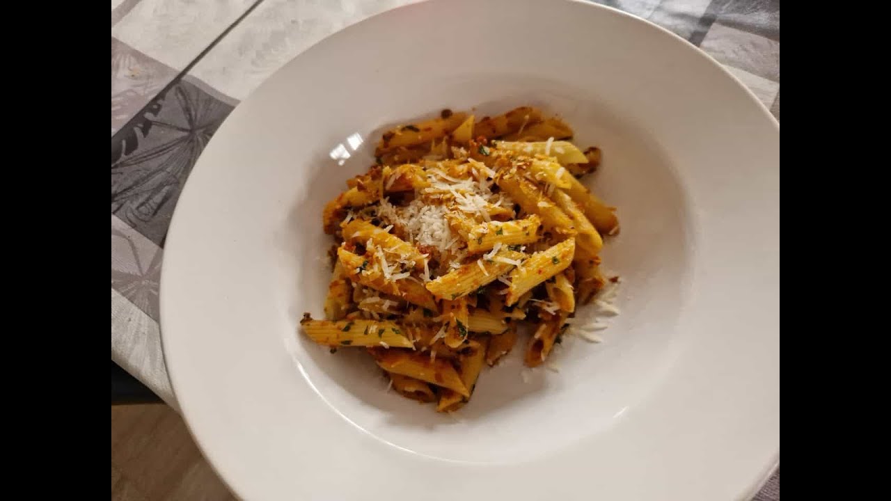 Penne mit Pesto Arrabbiata