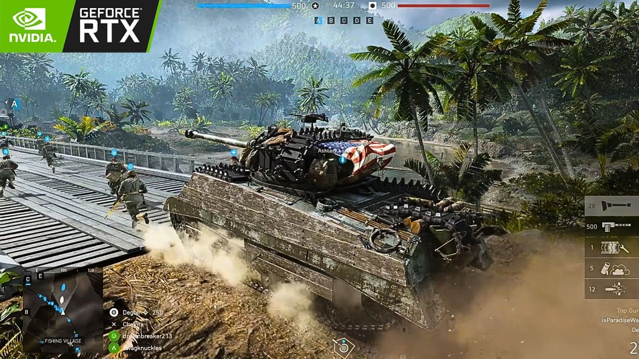 Battlefield V - M4 Sherman Perfect Match [36-0] | RTX Ultra