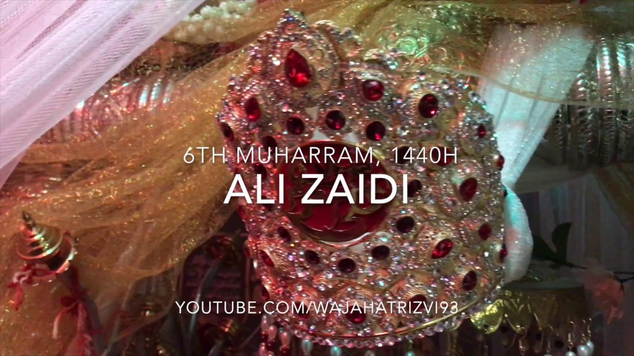 Asghar(A) Da Khali Jhoola | Ali Zaidi | Chicago USA