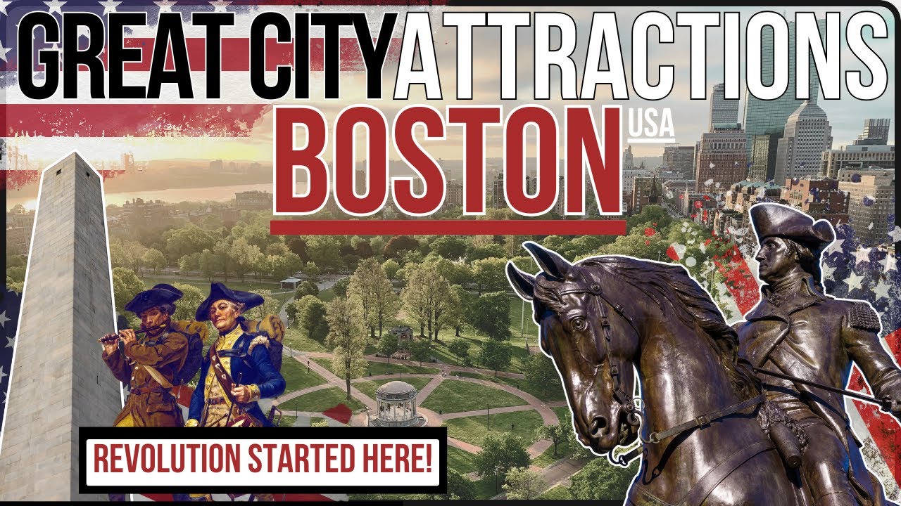 The VERY BEST BOSTON Tourist Attractions - Independence started here! 